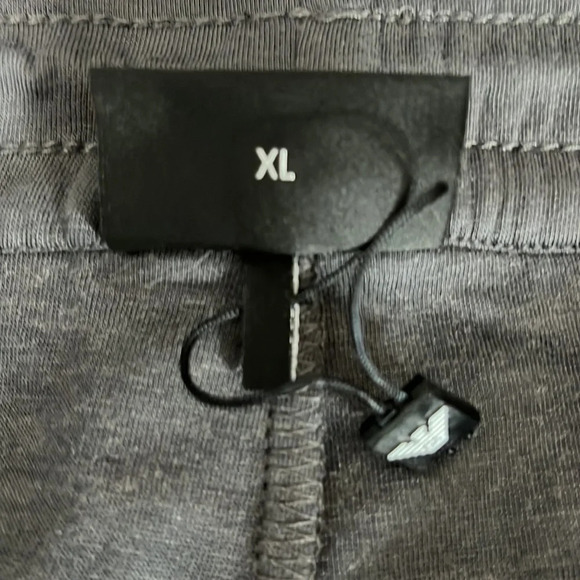 Emporio Armani Drawstring Waist Casual Pants in Gray - NWOT - Size XL - Picture 6 of 9